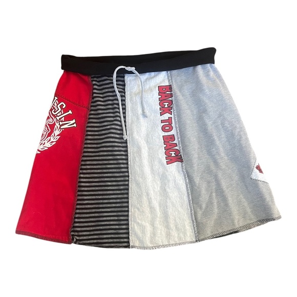 Upcycled, Handmade University of Wisconsin Skirt - Picture 4 of 4
